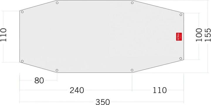 Produktbild Tatonka Zeltunterlage 250x155cm