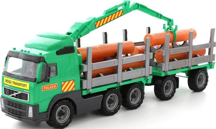 Produktbild Polesie Volvo Holztransporter LKW mit Anhänger
