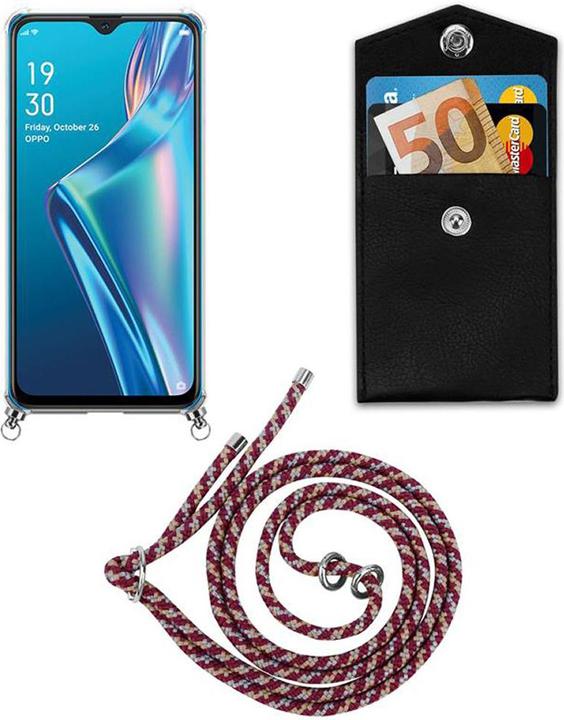 Produktbild Cadorabo TPU Handy Kette SILBER Cover