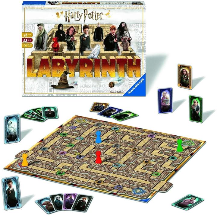 Actual product image Ravensburger Harry Potter Labyrinth (Italian, Dutch, French, German, English)