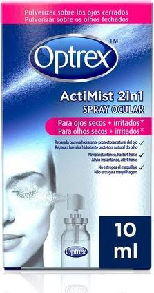 Actual product image Finish Optrex Actimist 2 in 1 Eye Spray for Dry and Irritated Eyes (10 ml)
