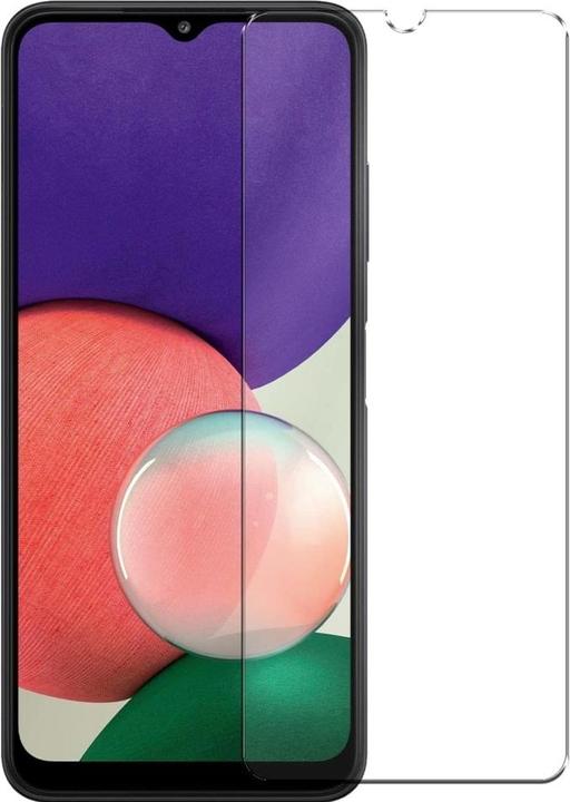 Produktbild Screenguard Samsung Galaxy A22 5G Panzerglas Schutzfolie Case Friendly Design (1 Stück, Samsung Galaxy A22 5G)