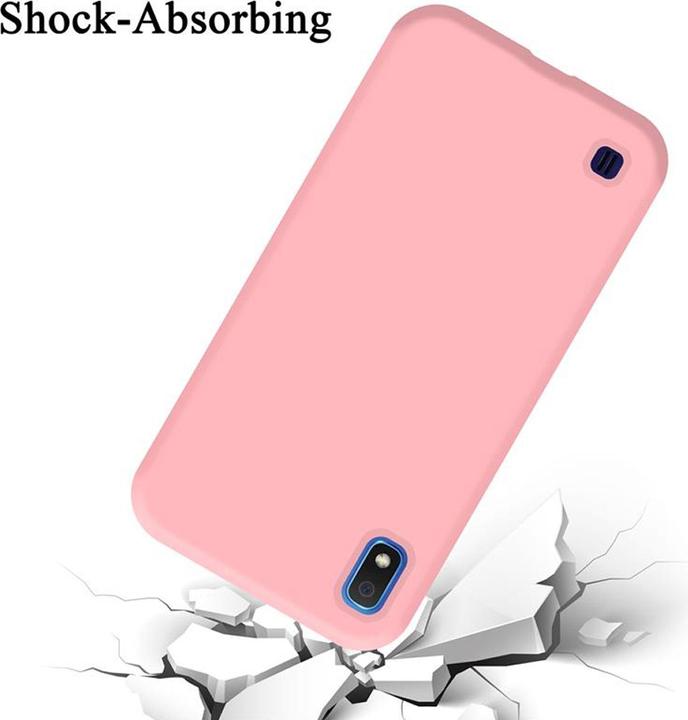 Immagine prodotto Cadorabo Copertura della cassa del silicone liquido TPU (HTC One M10, Samsung Galaxy A10)