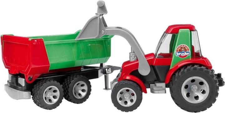 Produktbild Bruder Roadmax Traktor mit Frontlader und Kippanhänger