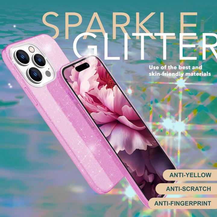 Immagine prodotto Nalia Copertina glitterata (Apple iPhone 15 Pro)