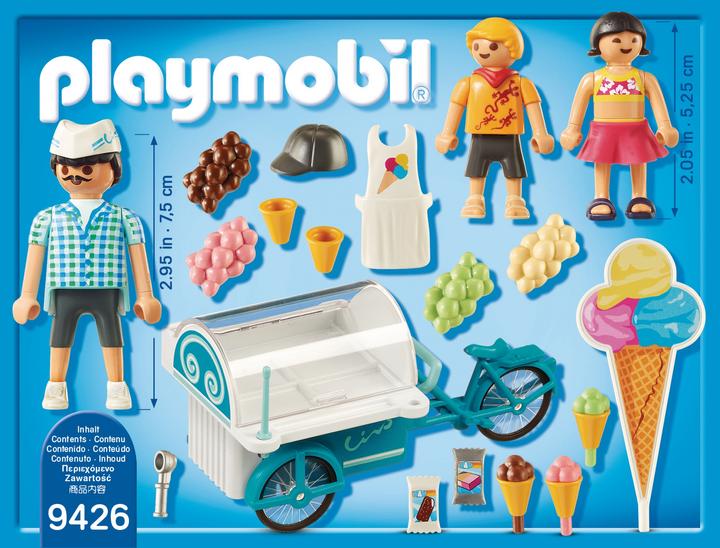 Produktbild Playmobil Fahrrad mit Eiswagen (9426, Playmobil Family Fun)