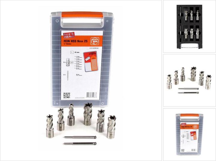 Actual product image Fein Core drill set 63134999061 1 S (12-22 mm)
