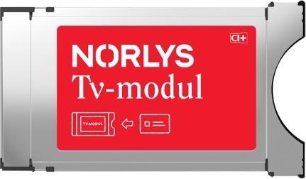 Actual product image smiT CI+ CAM module - for TV via own antenna | For Norlys TV card (formerly BOXER TV) (Viaccess, CI module)