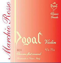 Dogal R31 Corde per violino, 4/4-3/4 cromo