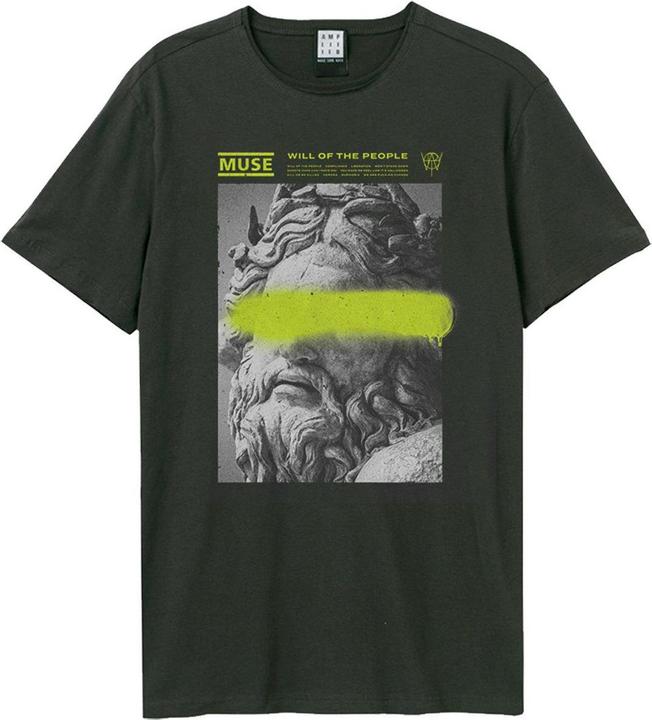 Actual product image Amplified Unisex Adult Graffiti Muse T-Shirt (M)