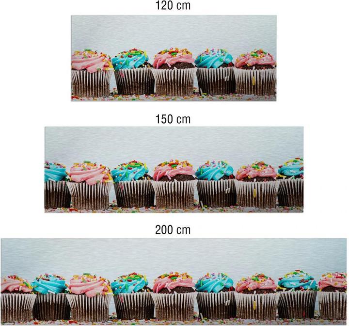 Actual product image Trenddeko Silver - Party Cupcakes (50 x 200 cm)