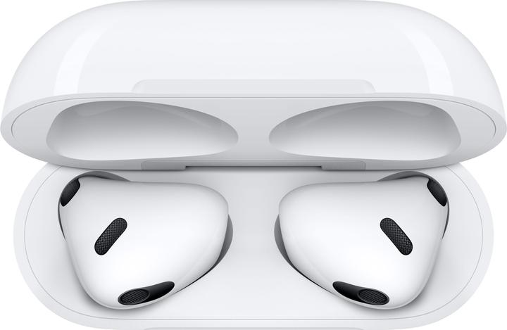 Produktbild Apple AirPods (3rd Gen.) Lightning Case (keine Geräuschunterdrückung, 6 h, Kabellos)