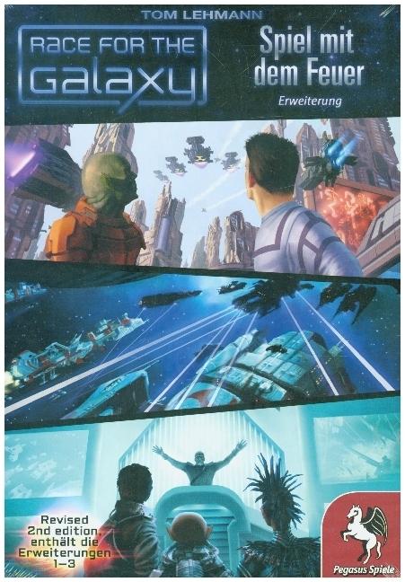 Actual product image Pegasus 53023G - Race for the Galaxy: Spiel mit dem Feuer, ab 12 Jahren (DE-Erweiterung 1-3) (German)