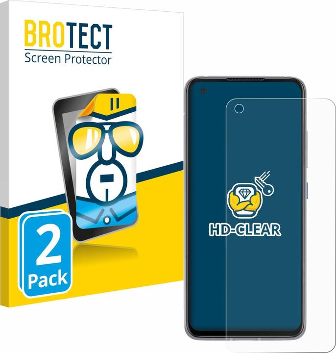 Actual product image BROTECT Screen Protector Clear (2 Piece, Asus Zenfone 8)