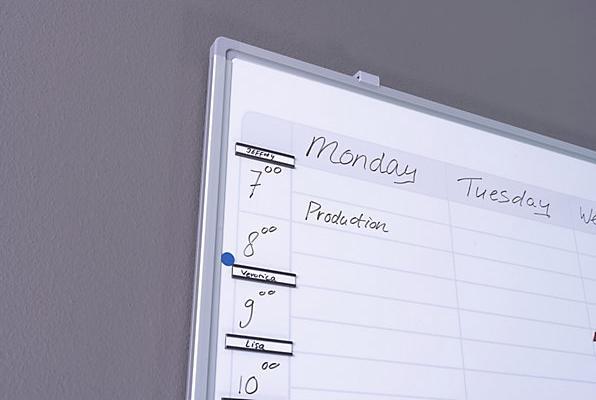 Immagine prodotto eurokraft basic Agenda settimanale, neutra (900 x 600 mm)