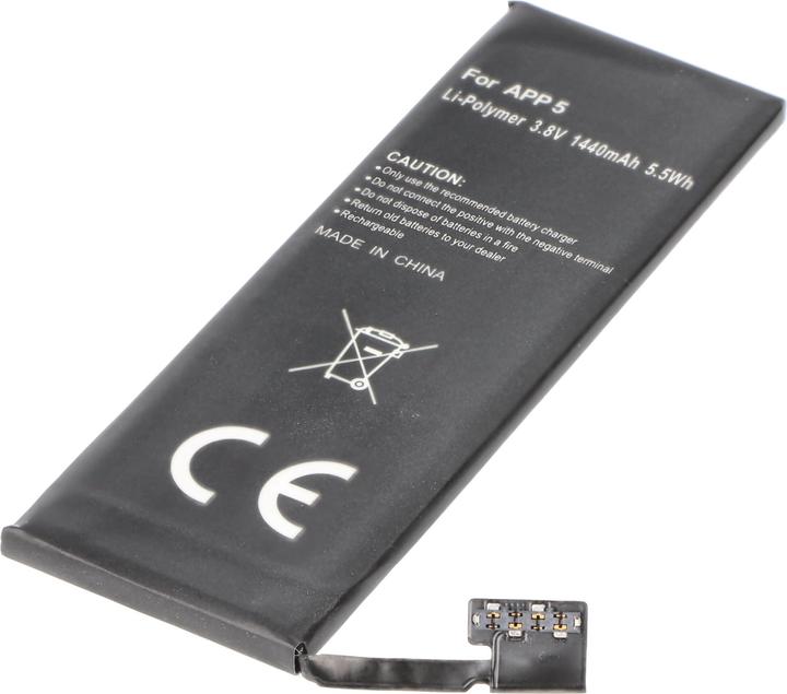 Actual product image AccuCell Battery Apple iPhone 5
