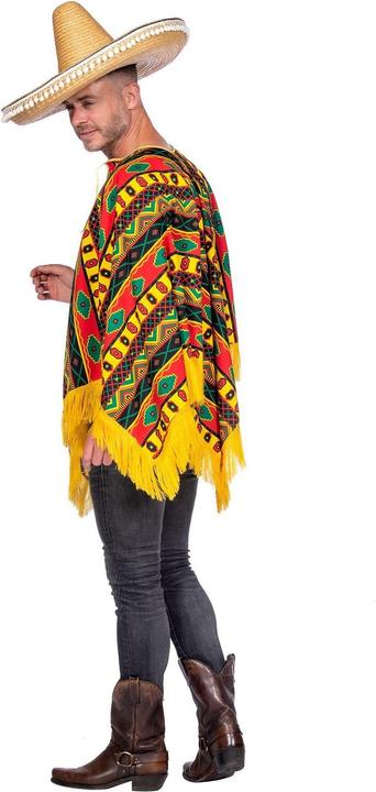 Produktbild Metamorph Sierra Poncho - buntes Faschings Karnevals Kostüm (54)
