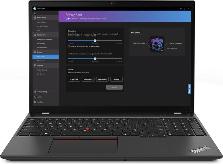 Produktbild Lenovo ThinkPad T16 Gen 2 (16", AMD Ryzen 5 Pro 7540U, 32 GB, 1000 GB, DE)