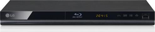 Actual product image LG BP120, Blu-ray player, 1080p upscaling, Simplink