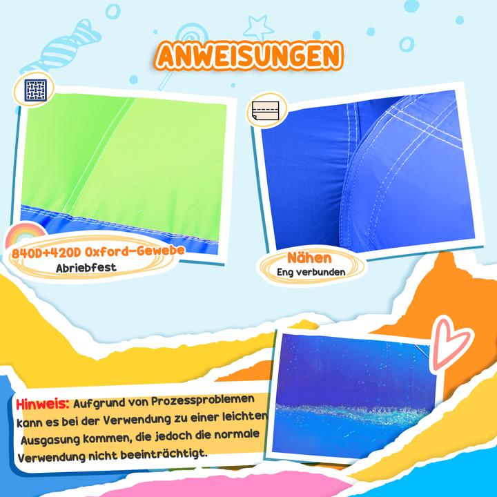Actual product image Outsunny Bouncy castle with blower