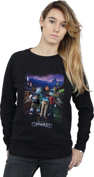 Actual product image Disney Womens/Ladies Onward Character Poster Sweatshirt (XXL)