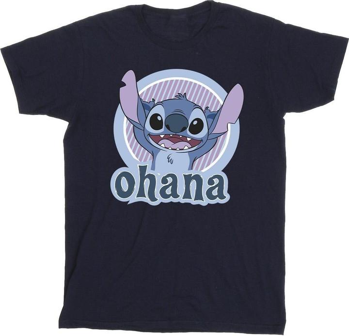 Immagine prodotto Disney Lilo And Stitch Ohana Circle Maglietta Ragazzi (128)