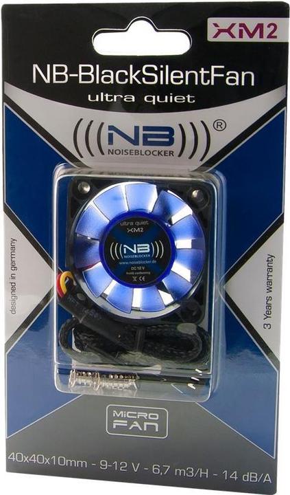 Productafbeelding Noiseblocker BlackSilent XM2 (40 mm, 1 x)