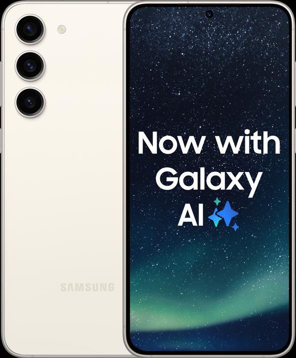 Image du produit Samsung Galaxy S23+ (256 Go, Crème, 6.60", SIM + eSIM, 50 Mpx, 5G)