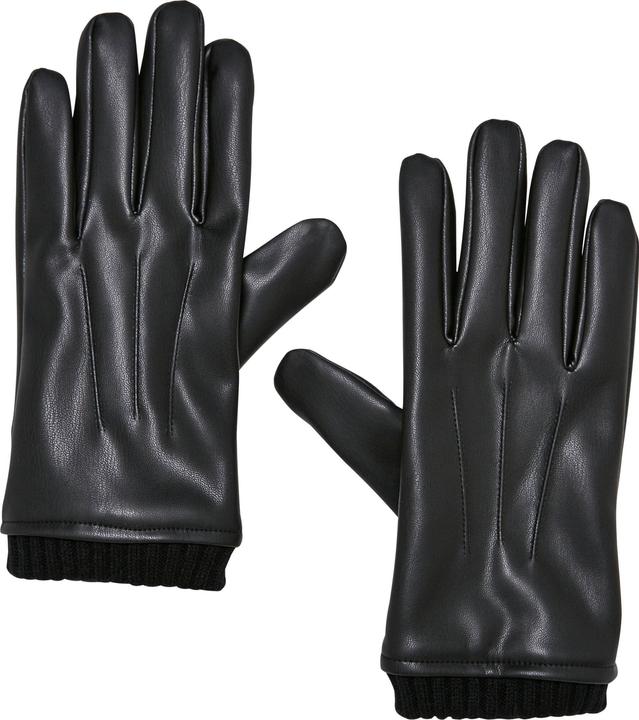 Urban Classics Synthetic Leather Basic Gloves - 20487 (S, M)