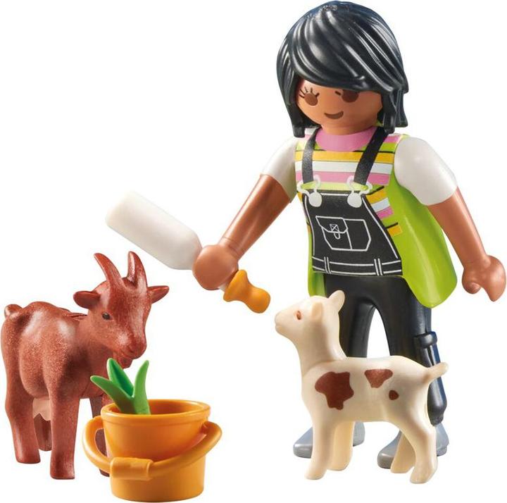 Produktbild Playmobil 71759 Frau mit Ziegen (71759, Playmobil Special Plus)