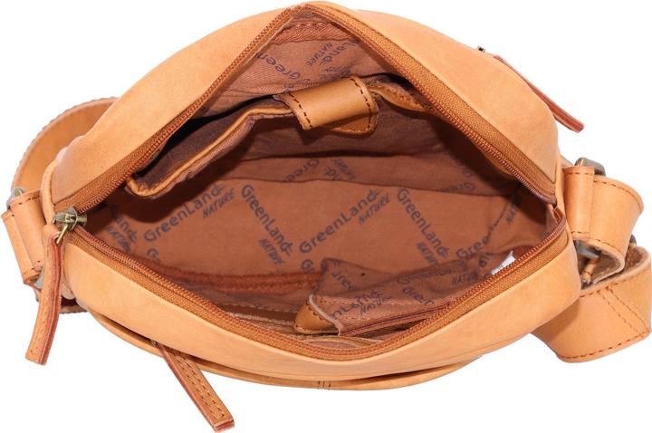 Image du produit Greenland Nature Sac à bandoulière en cuir 22 cm