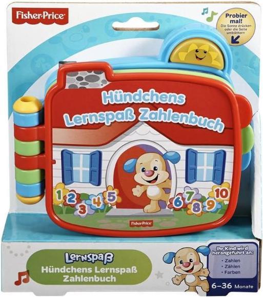 Actual product image Fisher-Price Lernspass Hündchens Zahlenbuch (DE) (German)