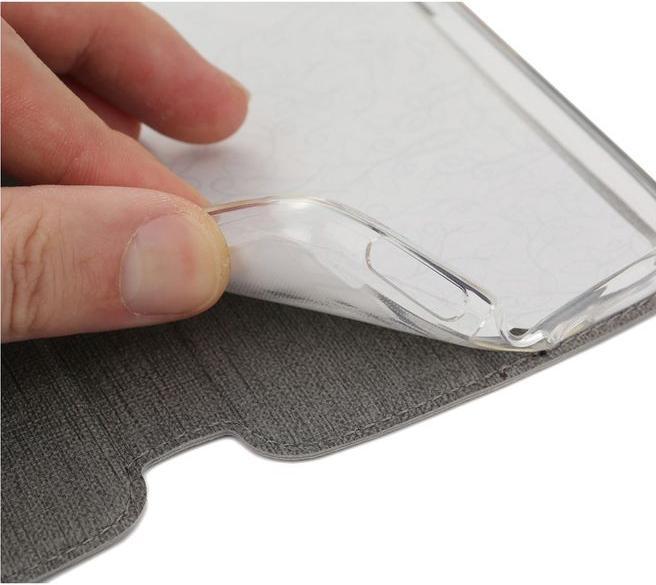 Produktbild MU Classic Leder Bookcover Hülle (HTC Desire 19+)