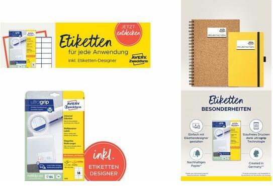 Image du produit Avery Étiquettes universelles