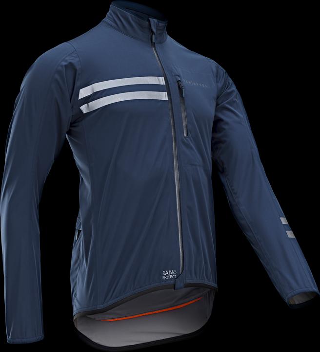 Produktbild Van rysel Men's Road Cycling Rainproof Long-Sleeved Jacket- EDR - Blue (S)