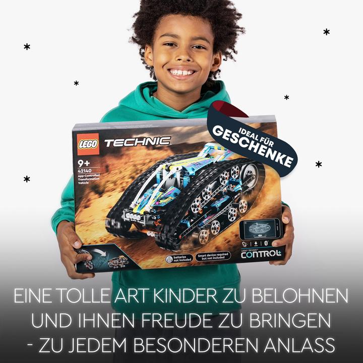 Produktbild LEGO App-gesteuertes Transformationsfahrzeug (42140, LEGO Technic)