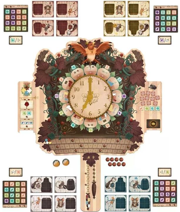 Produktbild Plaid Hat Games PHGD0038 - Die Stunde der Maus, Brettspiel, für 1-4 Spieler, ab 10 Jahren (DE-Ausgabe) (Deutsch)