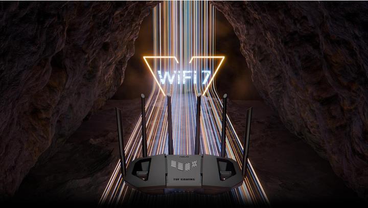 Actual product image ASUS Router TUF-BE6500 WiFi 7 AiMesh