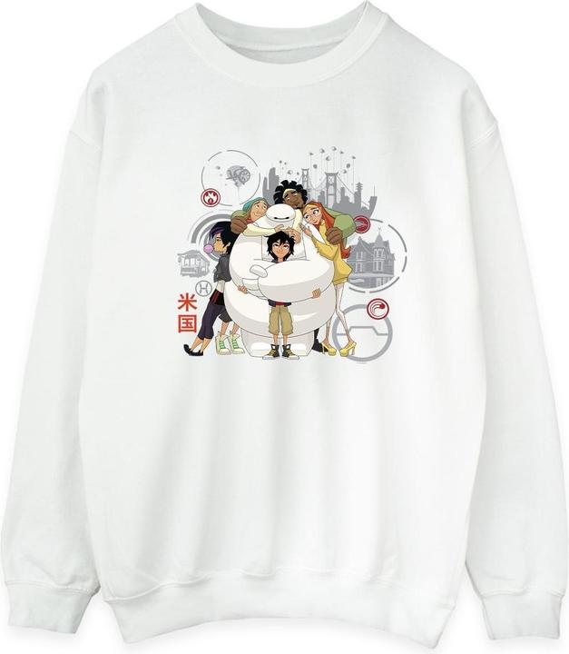 Produktbild Disney Big Hero 6 Baymax Group Hug Sweatshirt (L)