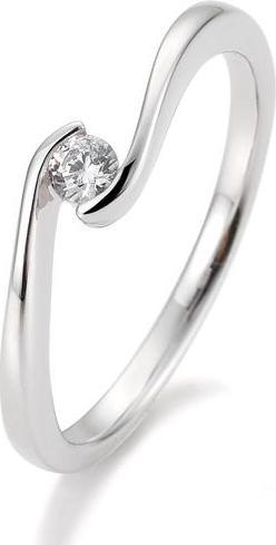 Image du produit Breuning Bague swing 0,05-0,30ct. (57, Or 585/14 K)