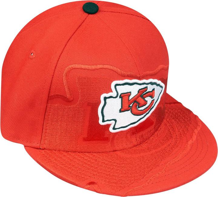 Actual product image New Era 9Fifty Snapback Enfants Cap - Kansas City Chiefs (53, 52 C, 54 C)