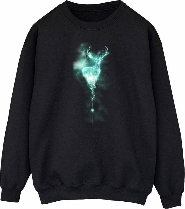 Actual product image Womens/Ladies Stag Patronus Sweatshirt (XL)