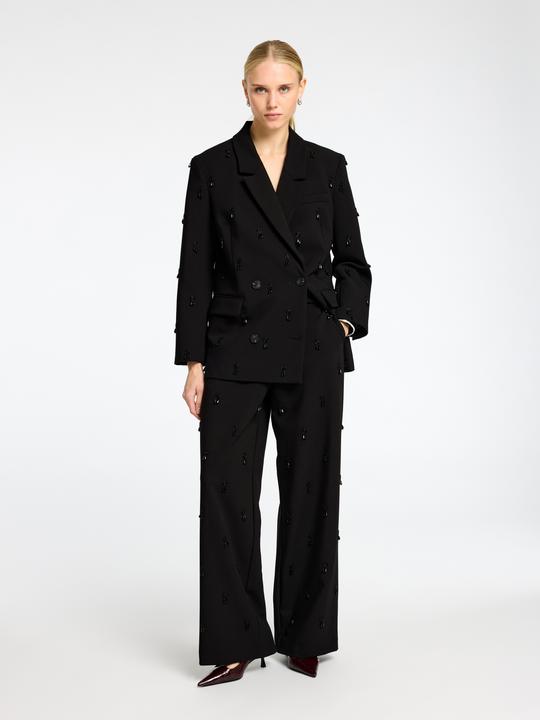 Image du produit Selected Femme Pantalon orné à jambe large (38)