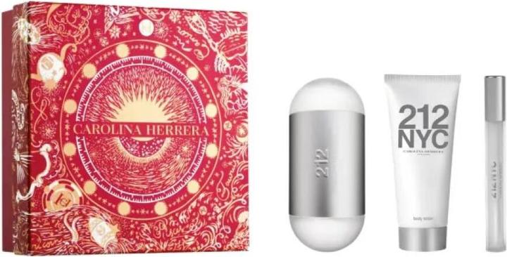 Actual product image Carolina Herrera 212 Nyc EdT 100ml Set 3 Articles Christmas 2023 (Eau de toilette, 100 ml)