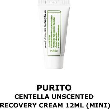Purito Centella Unparfümierte Erholungscreme 12ml Mini Neu Stärkung der Hautbarriere (15 ml)