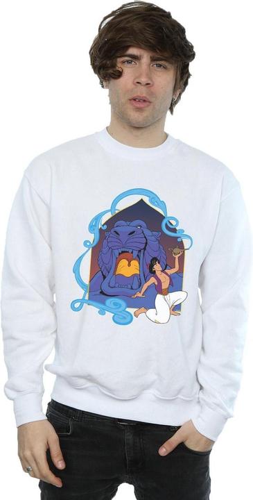 Actual product image Disney Mens Aladdin Cave Of Wonders Sweatshirt (XXL)