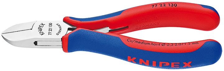 Image du produit Knipex Pince coupante de côté pour l'électronique (130 mm)