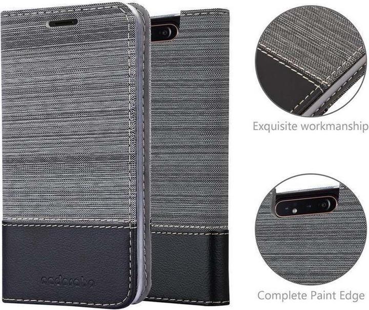 Produktbild Cadorabo Book Jeans Optik Cover (Samsung Galaxy A80)