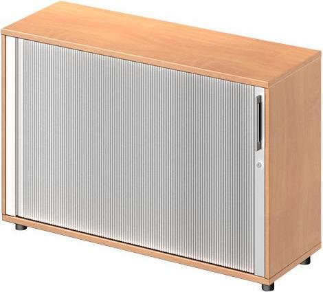Actual product image Schäfer Shop TETRIS WOOD transverse roller shutter cupboard