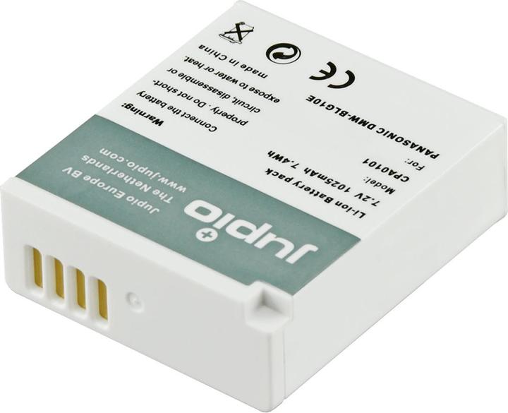 Actual product image Jupio Panasonic DMW-BLG10E ULTRA 1025 mAh (Rechargeable battery)